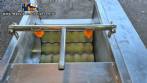 Limpadora e descascadora de frutas vegetais frescos tub�rculos com rolo de escovas abrasivo