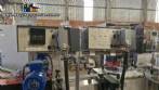 Rotuladora automtica cabeote duplo frascos planos Bauch Campos
