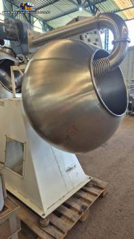 Lote de dez drageadeiras em a�o inox com capacidades entre 150 litros e 350 litros.