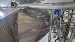 Tanque pulm�o misturador encamisado em inox com agitador 2000 litros