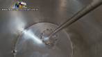 Tanque misturador encamisado em inox eltrico com hlice centrifuga tipo Cowles