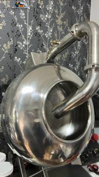 Drageadeira lisa em a�o inox de bancada 5 litros Quality com insuflador de ar quente e frio