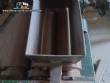 Moinho refinador de rolos em ao carbono 250 mm 3 cilindros