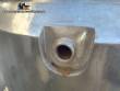 Tacho cozinhador em a�o inox encamisado de 3.000 L