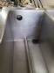 Lavadora cont�nua em inox de hortali�as verduras folhas duplo est�gio Incalfer