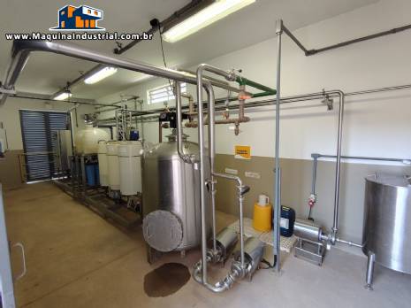 Sistema de purifica��o de �gua osmose reversa Despurifil 8.000 litros por hora