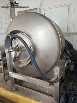 Tumbler massageador em inox para carne 750 litros Ibrasmak