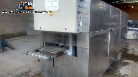 T�nel de resfriamento para bombom de waffer