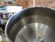 Drageadeira tipo betoneira lisa basculante em inox Bravaeco 500 litros