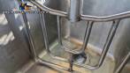 Tacho misturador em inox de 80 litros com sistema de aquecimento