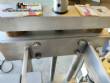 Rotuladora para frasco gotas com cabe�ote duplo em inox Tecmaes