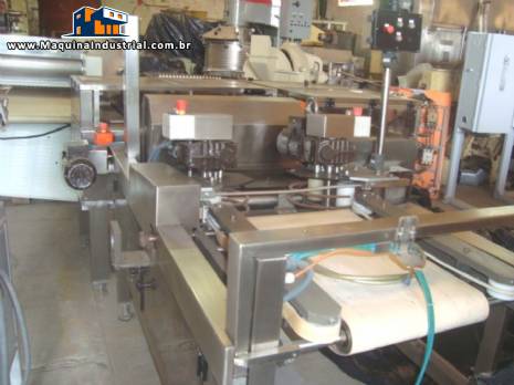 Linha de corte automatica para waffer Haas