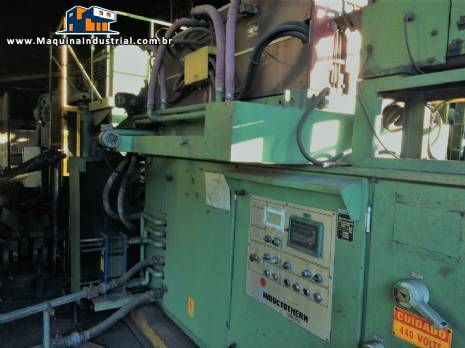 Forno de aquecimento indu��o tarugos Inductotherme