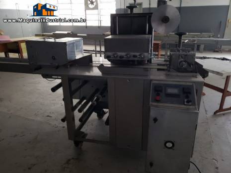 Embaladora flow pack invertida termo encolh�vel