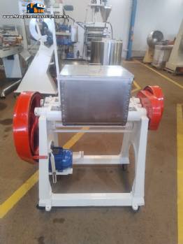 Misturador masseira sigma basculante em ao inox Alic 50 litros