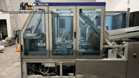 Empacotadora encaixotadora automtica de embalagens cartonadas Tetra Pak Cardboard Packer