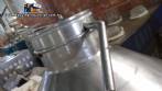 Misturador de p duplo cone em ao inox 100 litros