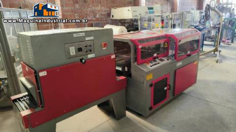 Seladora em L autom�tica com t�nel de encolhimento shrink Sunnyvale LA-6000CS