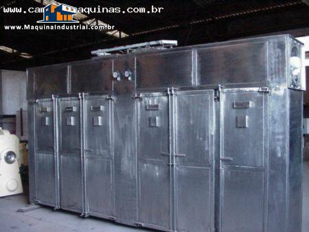Estufas de secagem p�s granulados