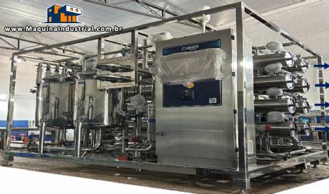 Sistema de filtra��o concentra��o por membrana 10.000 L Ibiex Chemical