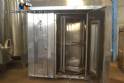 Forno rotativo a g�s em a�o inox Hypolito