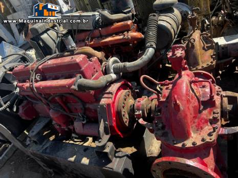 Motor estacion�rio a diesel com bomba anti-chamas Scania 308 CV