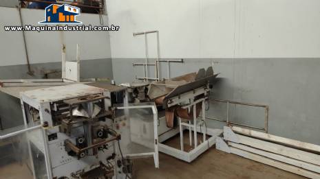 Embaladora empacotadora multi cabe�a Fabrima 14 cabe�as Flexibag