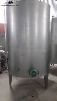 Tanque para 3.000 L em a�o inox Brasholanda