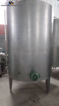 Tanque para 3.000 L em ao inox Brasholanda