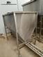Silo de armazenamento ensacadeira em inox com rosca transportadora sa�da 1000 litros