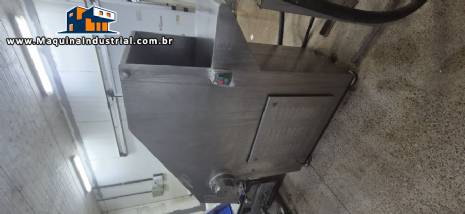 Quebrador cortador de blocos de carnes pescados frutas produtos congelados Ibrasmak