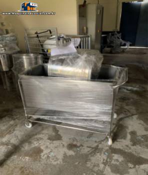 Carrinho para transporte de materiais bloco 5
