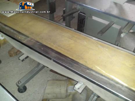 Esteira transportadora em a�o inox