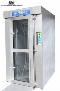 Forno g�s / � lenha  estacion�rio rotorturbo Marcepan - Nova