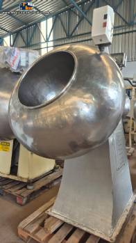 Drageadeira lisa em a�o inox Incapi 250 litros