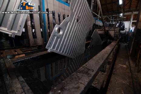 Linha completa para pintura industrial ERZINGER