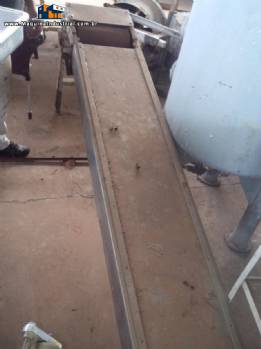 Esteira transportadora em a�o inox