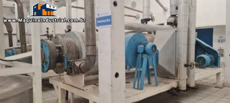 Linha de produ��o de farinha de rosca 15 toneladas por dia