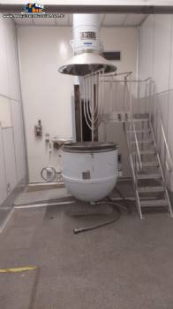 Batedeira planetária com tacho basculante encamisado Inco 500 litros Batedeira planetária com tacho basculante encamisado Inco 500 litros