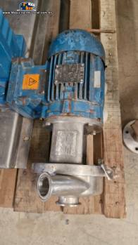 Bomba centrífuga sanitária Castinox com motor WEG 2 CV Bomba centrífuga sanitária Castinox com motor WEG 2 CV