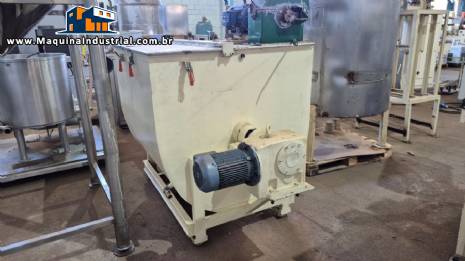 Concha de homogeneização em aço carbono 3000 litros para chocolates coberturas pastas Concha de homogeneização em aço carbono 3000 litros para chocolates coberturas pastas