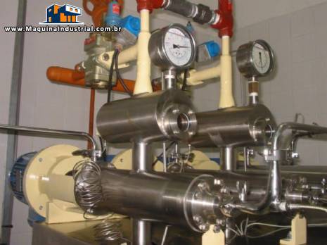 Extrusora para margarinas e gorduras vegetais Extrusora para margarinas e gorduras vegetais