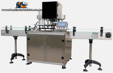 Recravadeira recravadora tampadora automática para latas Hualian Machinery Recravadeira recravadora tampadora automática para latas Hualian Machinery