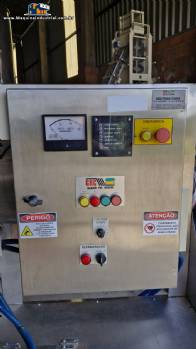 Seladora de tampas por indução automática em inox para potes frascos 2019 GRC Seladora de tampas por indução automática em inox para potes frascos 2019 GRC